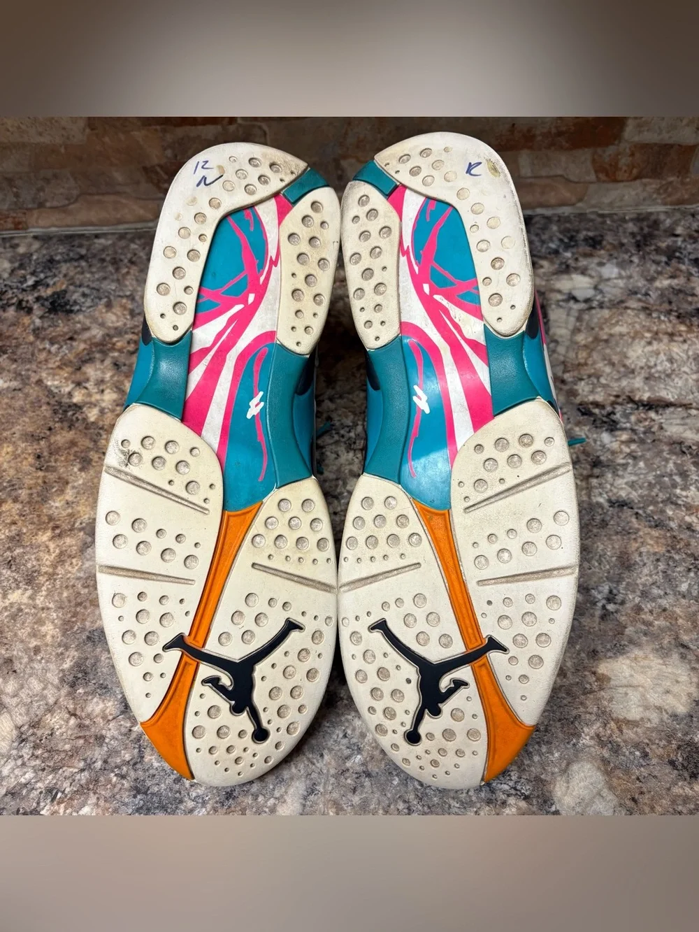 Air Jordan 8 Retro South Beach 305381-113 Size 14